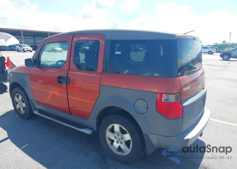 2003 Honda Element Ex from USA, damaged, VIN 5J6YH17533L015088
